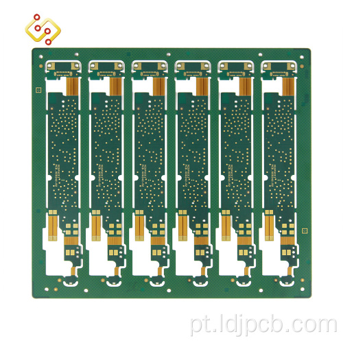 Placa Flex Rigid Flex de FPCB rígida de multicamada